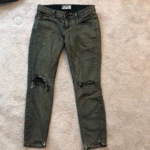 Free People Destroyed Crop